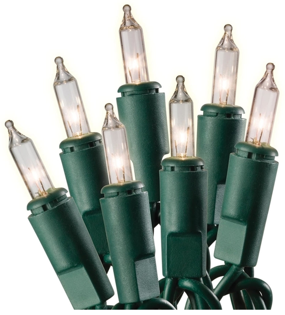 Celebrations 4480071M Staylit Mini Christmas Light Set, 100 Lights