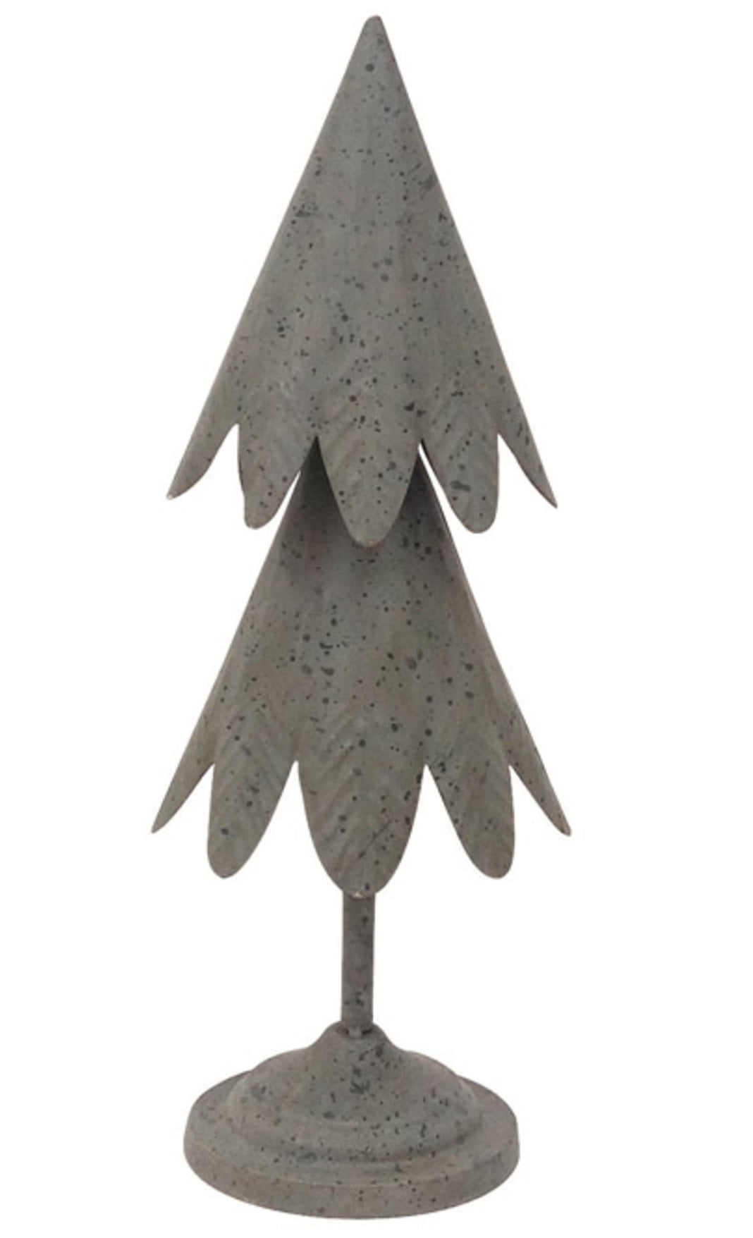Celebrations XXM2959R Christmas Tree Table Top Decor, Gray