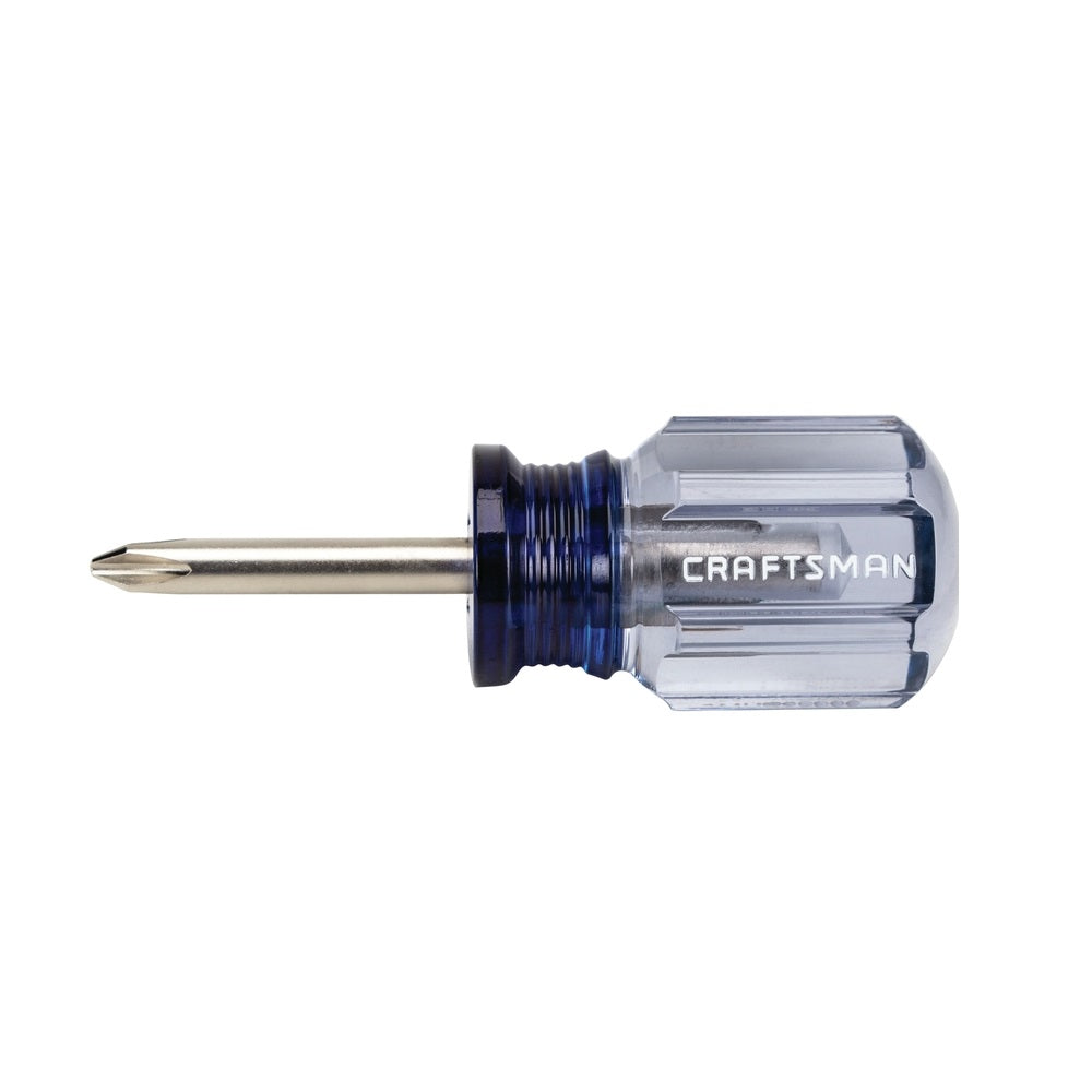 Craftsman CMHT65003 Phillips Stubby Screwdriver, #2 x 1-1/2 Inch