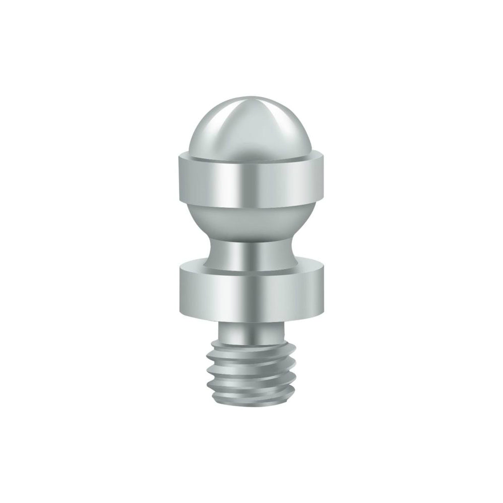 Deltana CHAT26 Cabinet Finial Acorn Tip, Polished Chrome