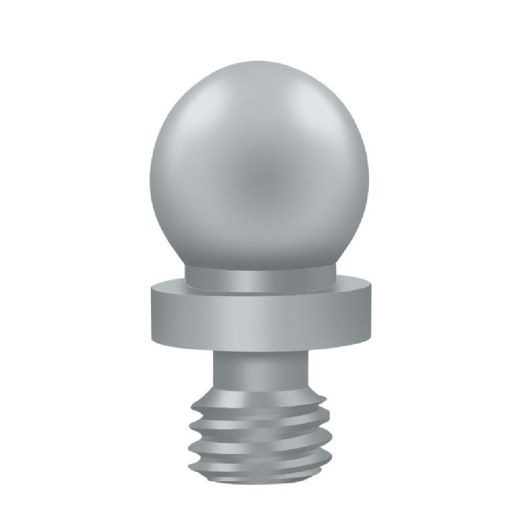 Deltana CHBT26D Hinge Ball Tip, Brushed Chrome