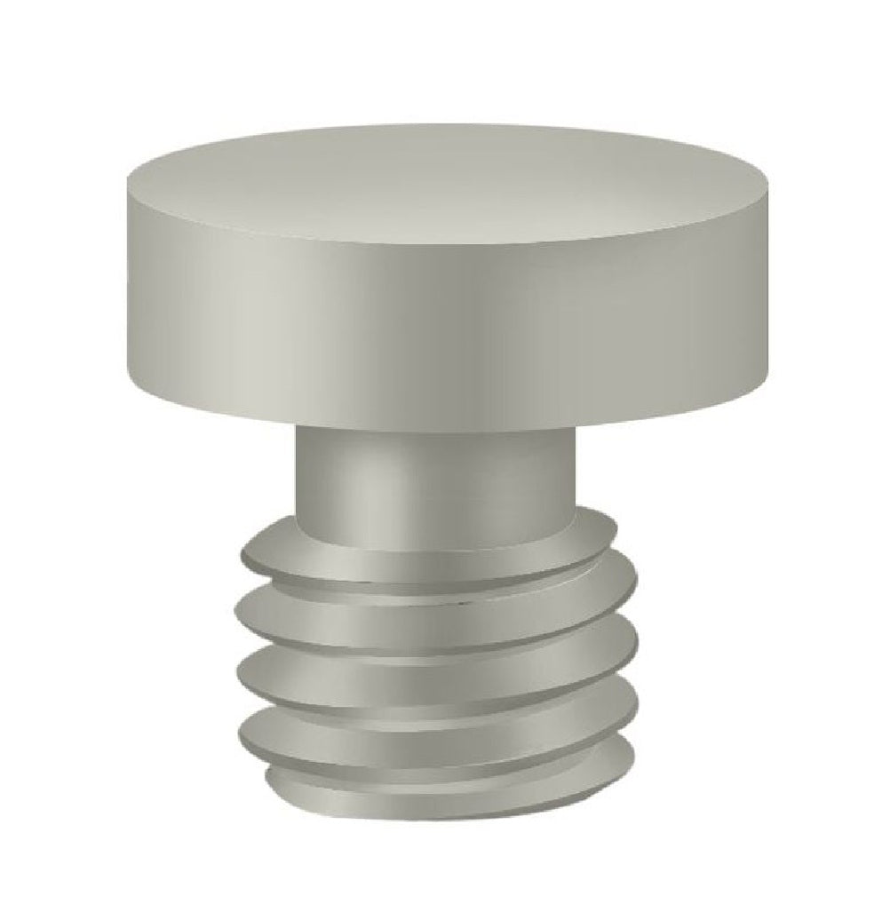 Deltana CHBU15 Hinge Button Tip, Solid Brass, Brushed Nickel