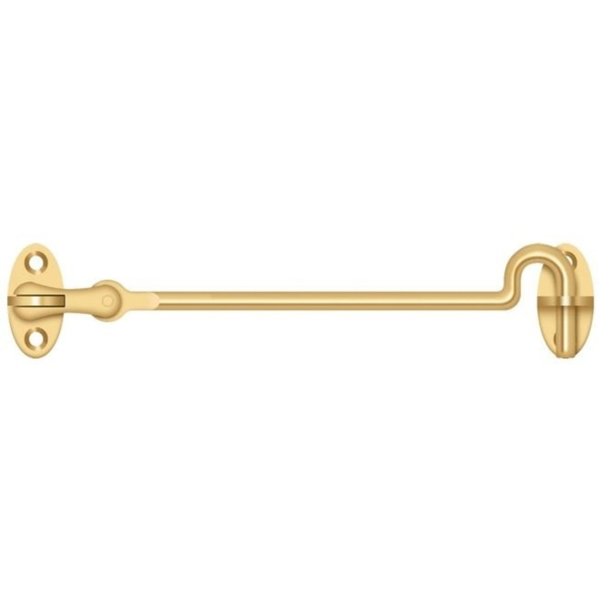 Deltana CHK6CR003 Cabin Swivel Hooks, Lifetime Brass, 6"