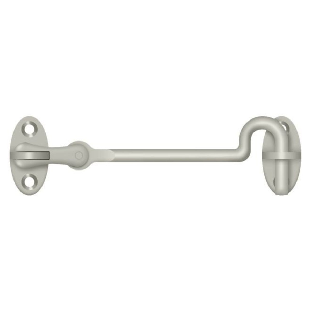 Deltana CHK4U15 Cabin Swivel Hooks, Satin Nickel, 4"