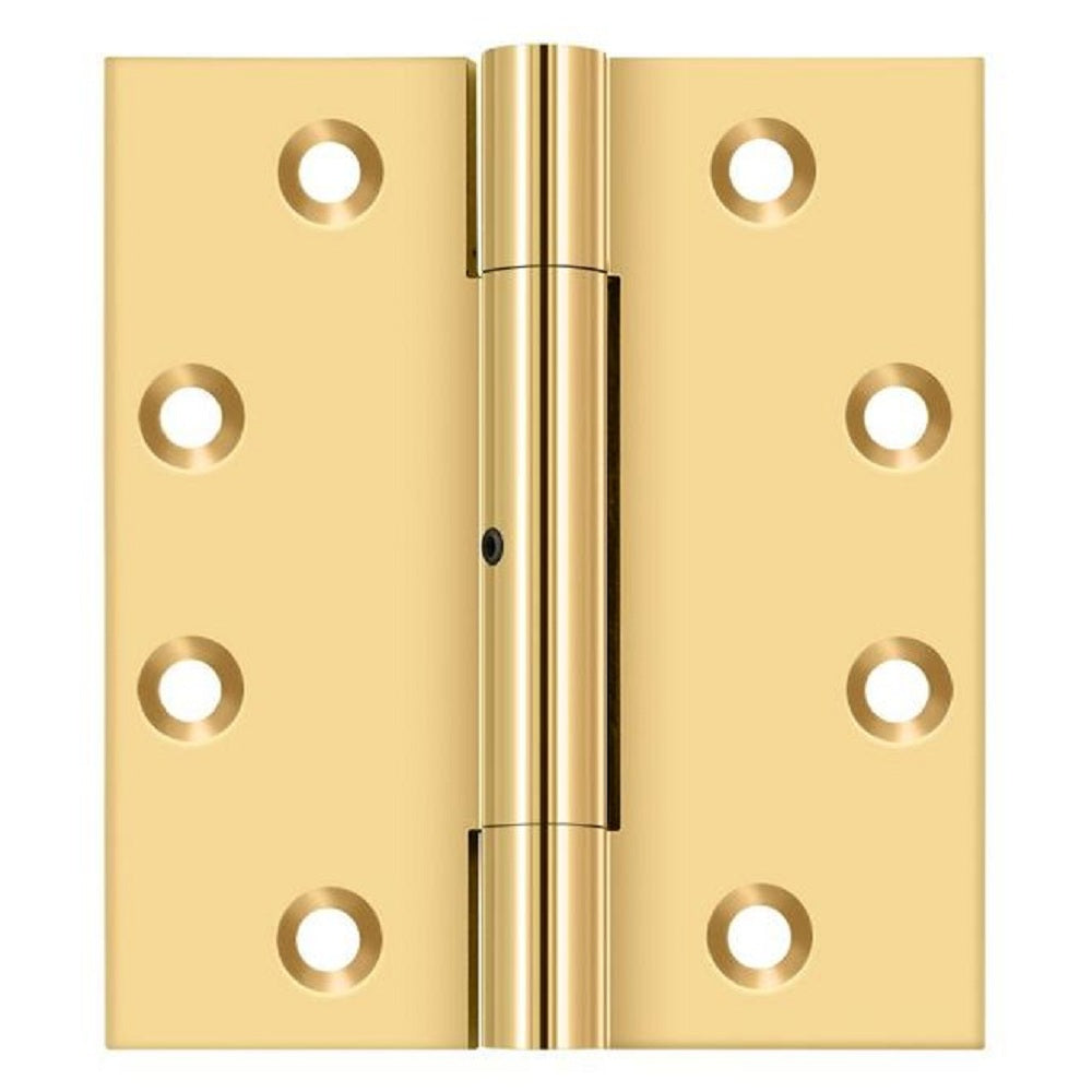Deltana CSB4540SN Full Mortise Door Hinge, Lifetime Brass