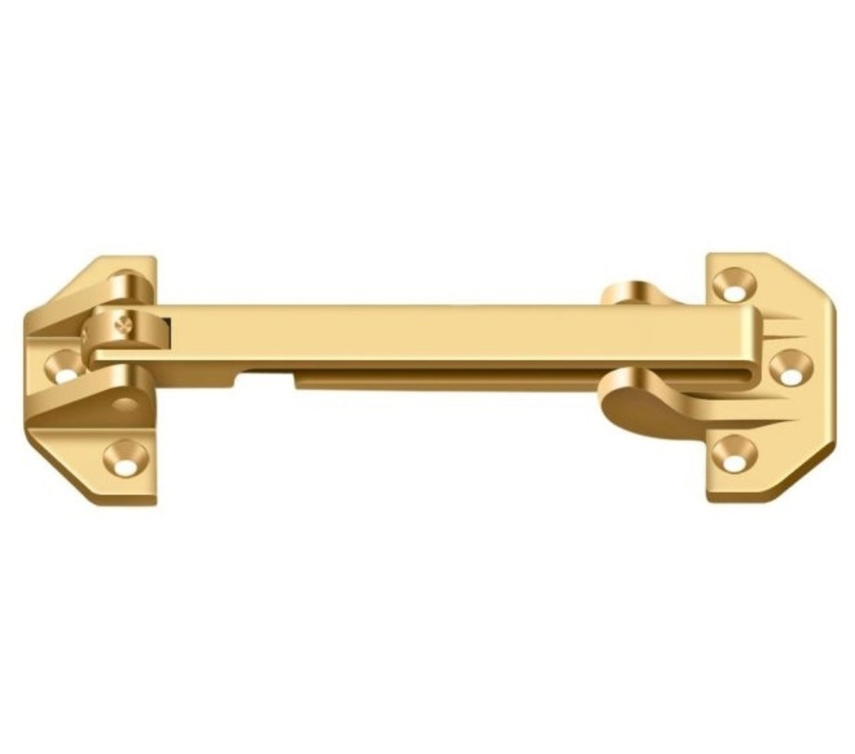 Deltana DGSB675CR003 Door Guard, Lifetime Brass, 6-3/4"