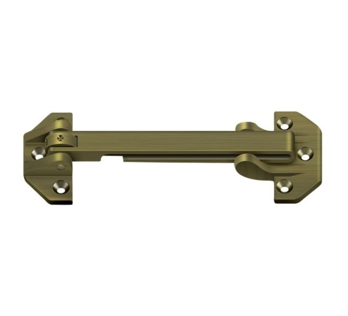 Deltana DGSB675U5 Door Guard, Antique Brass, 6-3/4"