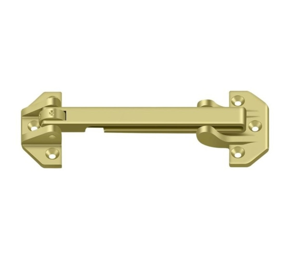 Deltana DGSB675U3 Door Guard, Bright Brass, 6-3/4"