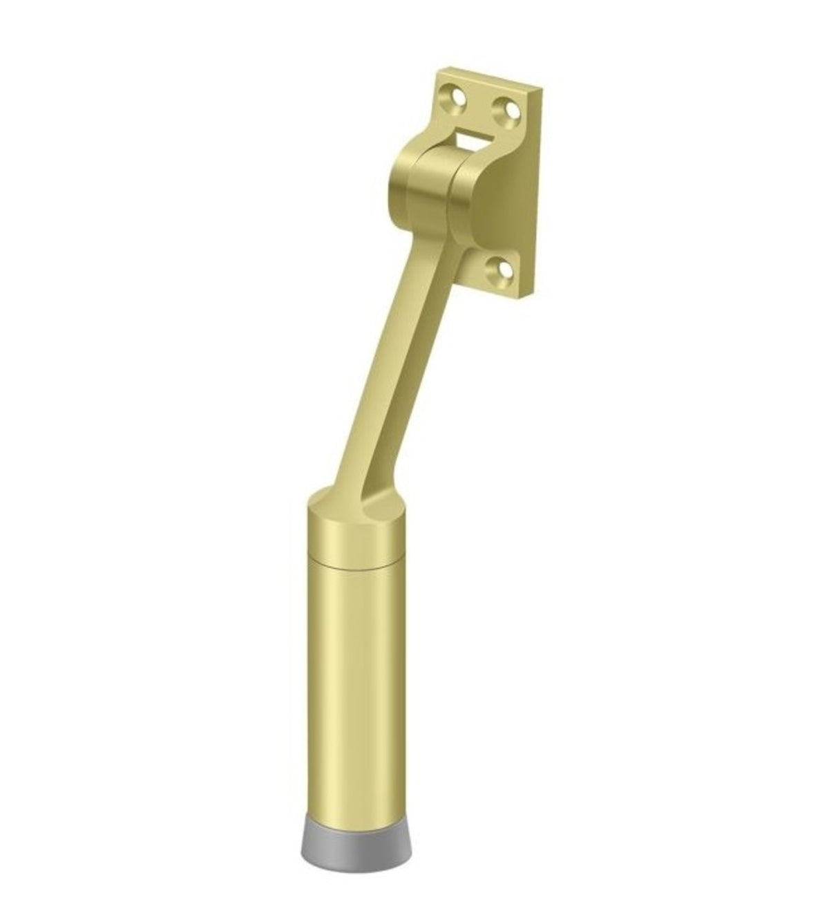 Deltana DHK7U3 Heavy Duty Kickdown Holder, Bright Brass, 7"