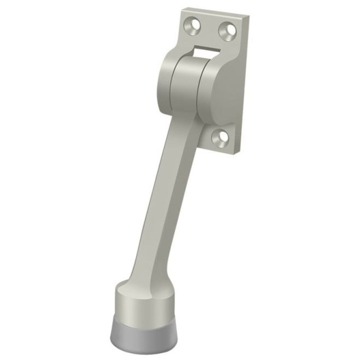 Deltana DHK4U15 Kickdown Holder, Satin Nickel, 4"