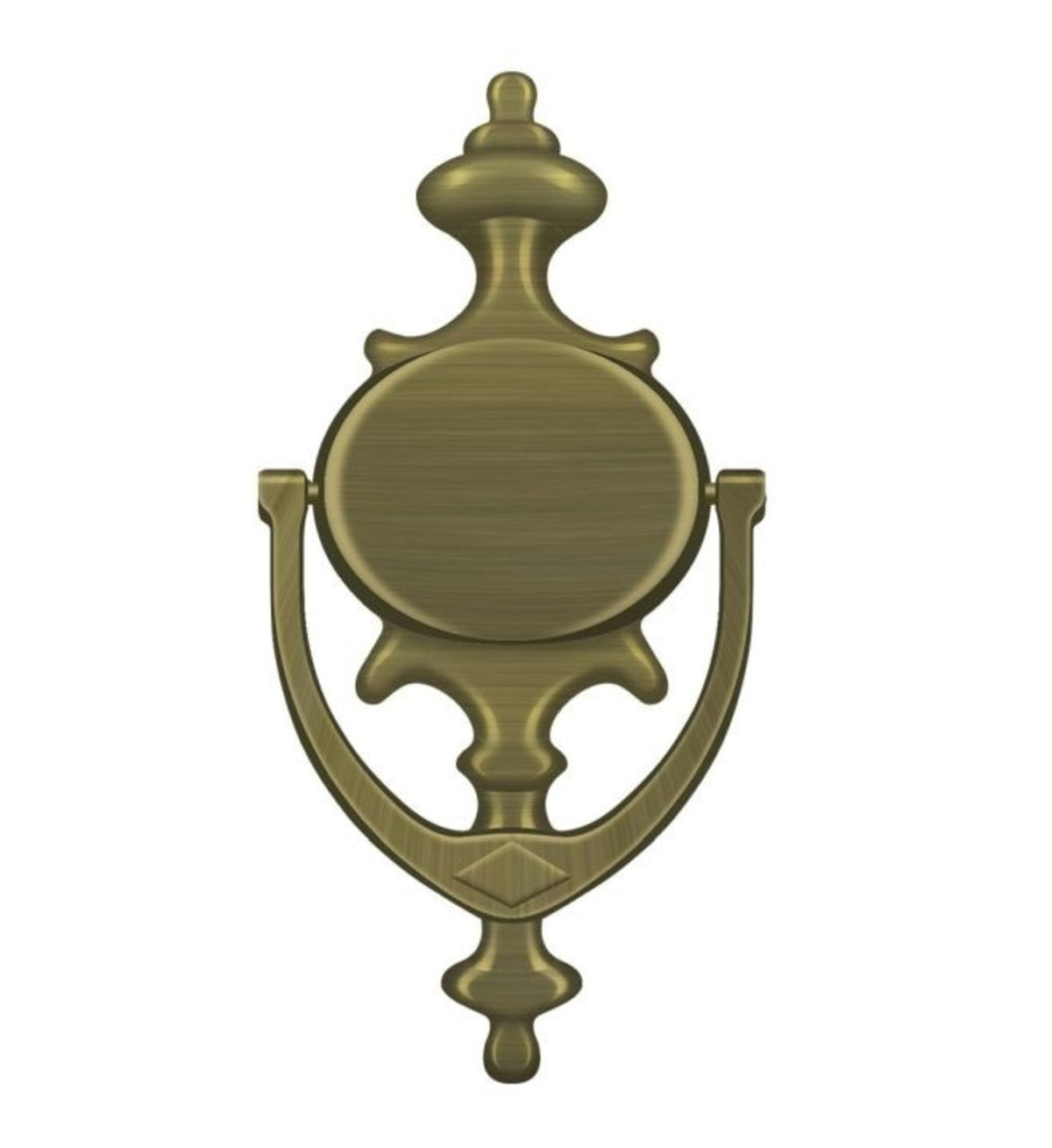 Deltana DK854U5 Door Knocker, Imperial, Antique Brass