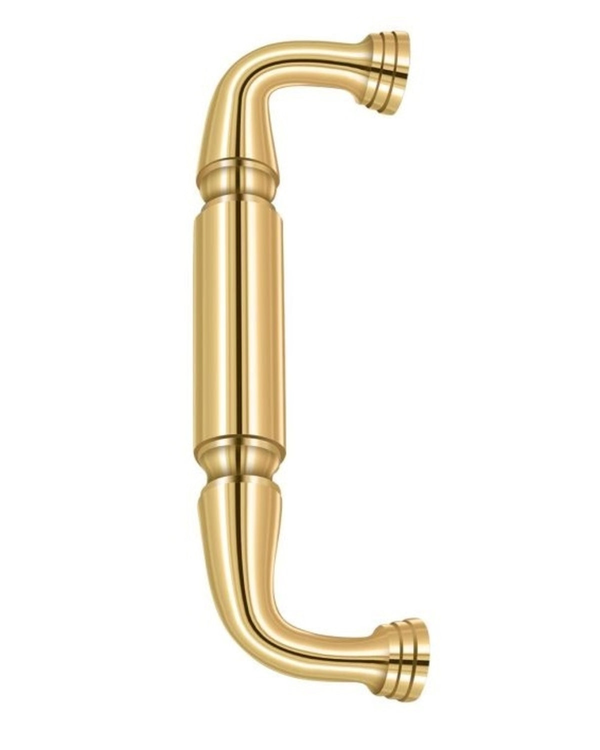 Deltana DP2574CR003 Door Pull without Rosette, 8", Lifetime Brass