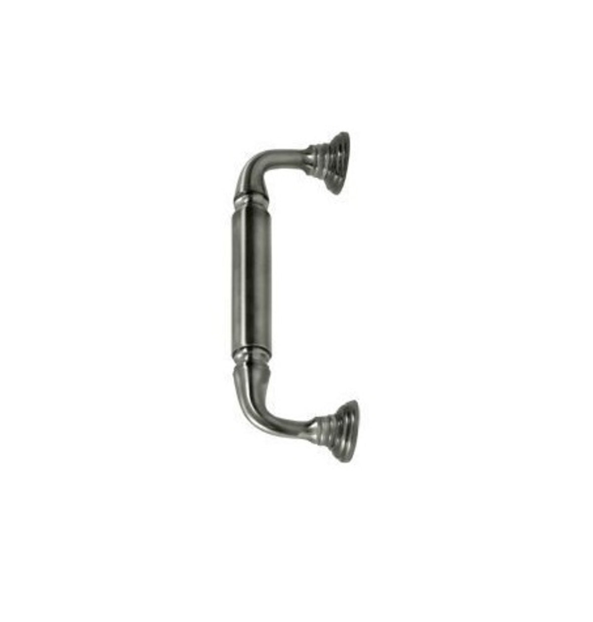 Deltana DP2578U15A Door Pull with Rosette, 10", Antique Nickel
