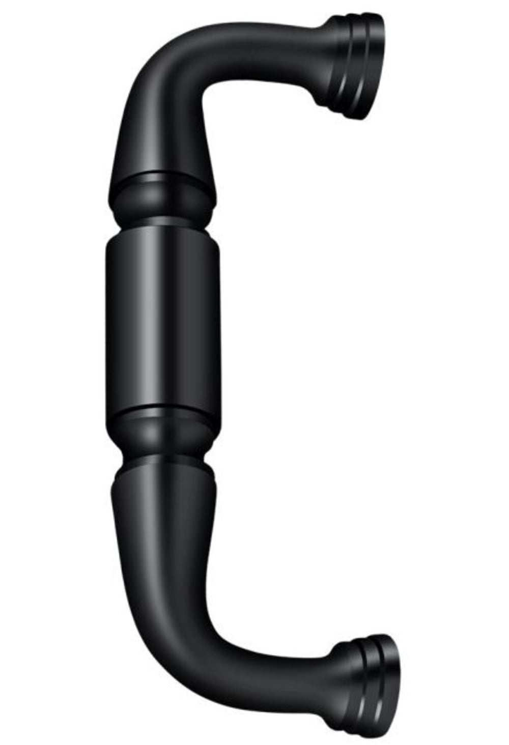 Deltana DP675U19 Door Pull, Black