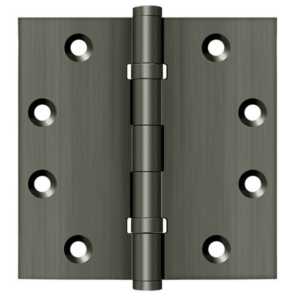 Deltana DSB45B15A Ball Bearings Square Hinge, Antique Nickel