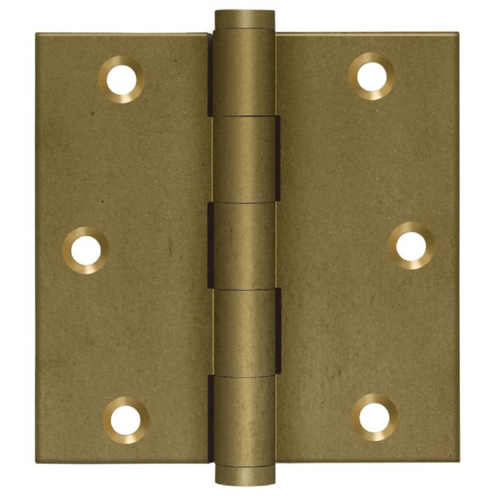 Deltana DSB3510BM Square Hinge, Bronze Medium, 3-1/2" x 3-1/2"