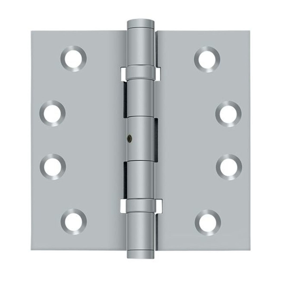 Deltana DSB4NB26D Ball Bearings Square Hinge, Satin Chrome