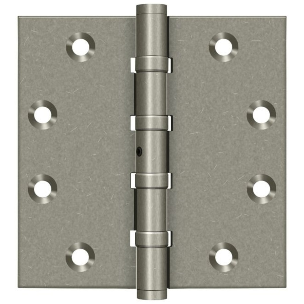 Deltana DSB45NB10WL Ball Bearings Square Hinge, White Bronze Light