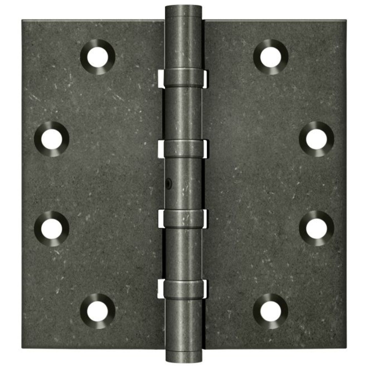 Deltana DSB45NB10WM Ball Bearings Square Hinge, White Bronze Medium