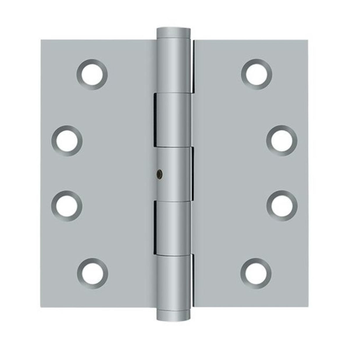 Deltana DSB4N26D Square Hinge, Satin Chrome