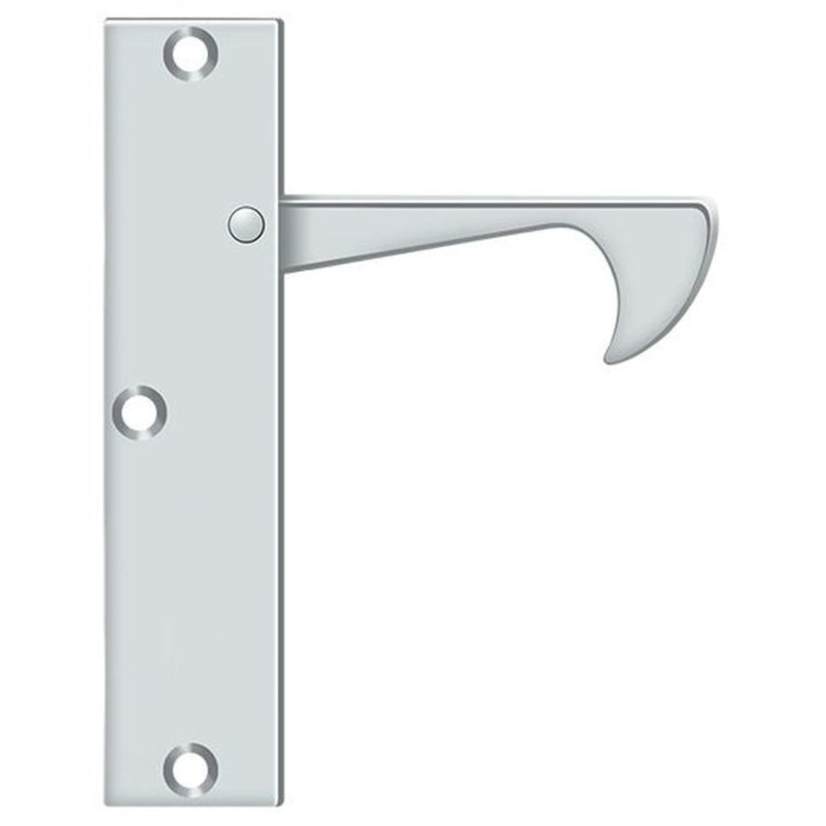 Deltana EPT425U26 Thin Edge Pull, Bright Chrome, 4-1/4"