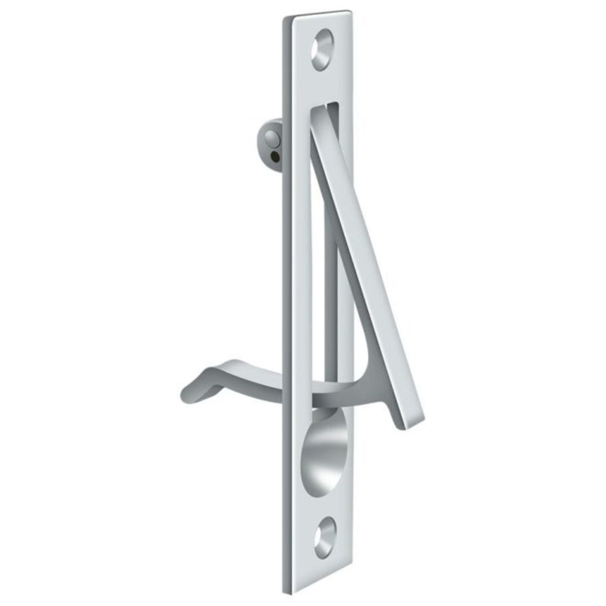 Deltana EP475U26 Edge Pull, Bright Chrome, 4"
