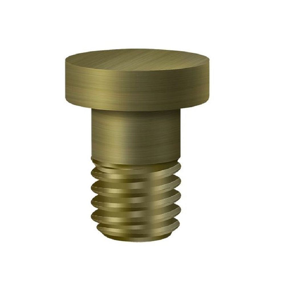 Deltana HPSS70U5 Hinge Extended Button Tip, Antique Brass