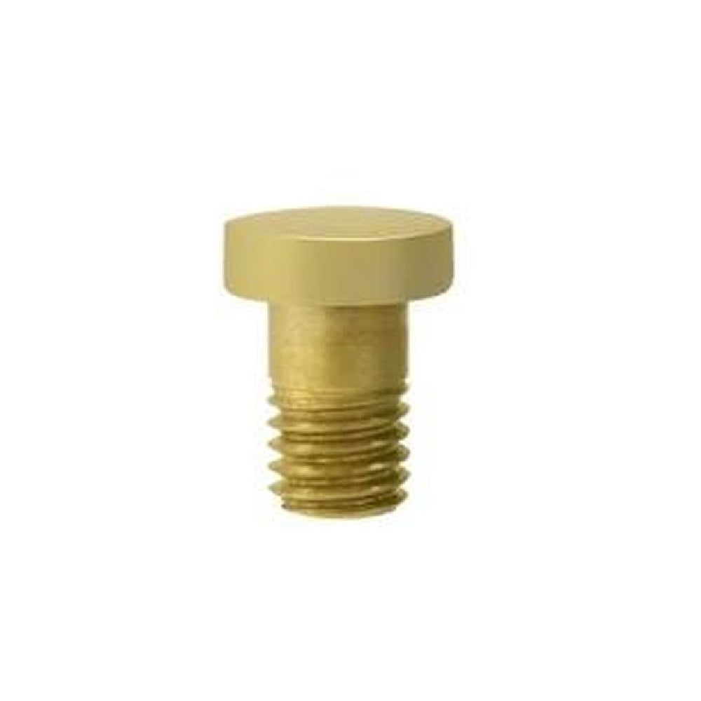 Deltana HPSS70U3-UNL Hinge Extended Button Tip, Unlacquered Brass