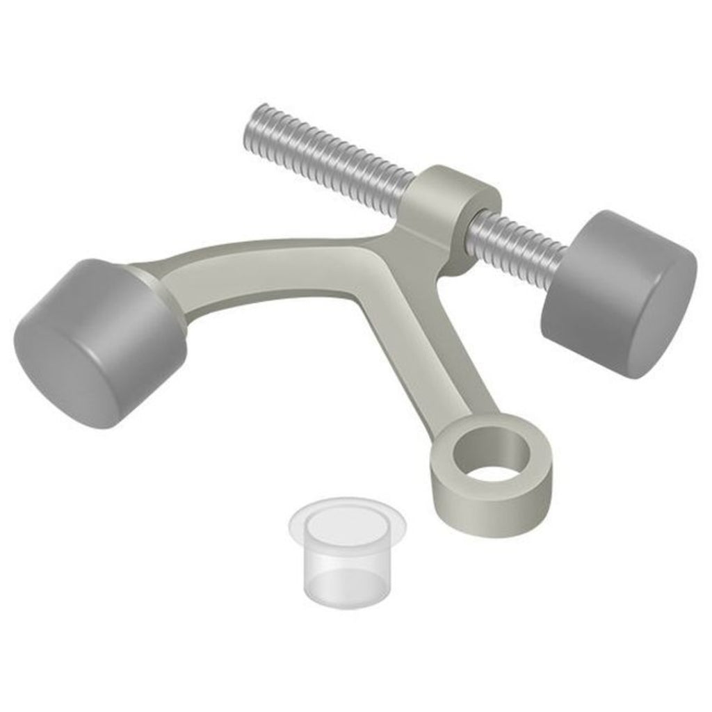 Deltana HP70U15 Hinge Pin Door Stop, Satin Nickel — LIfe and Home