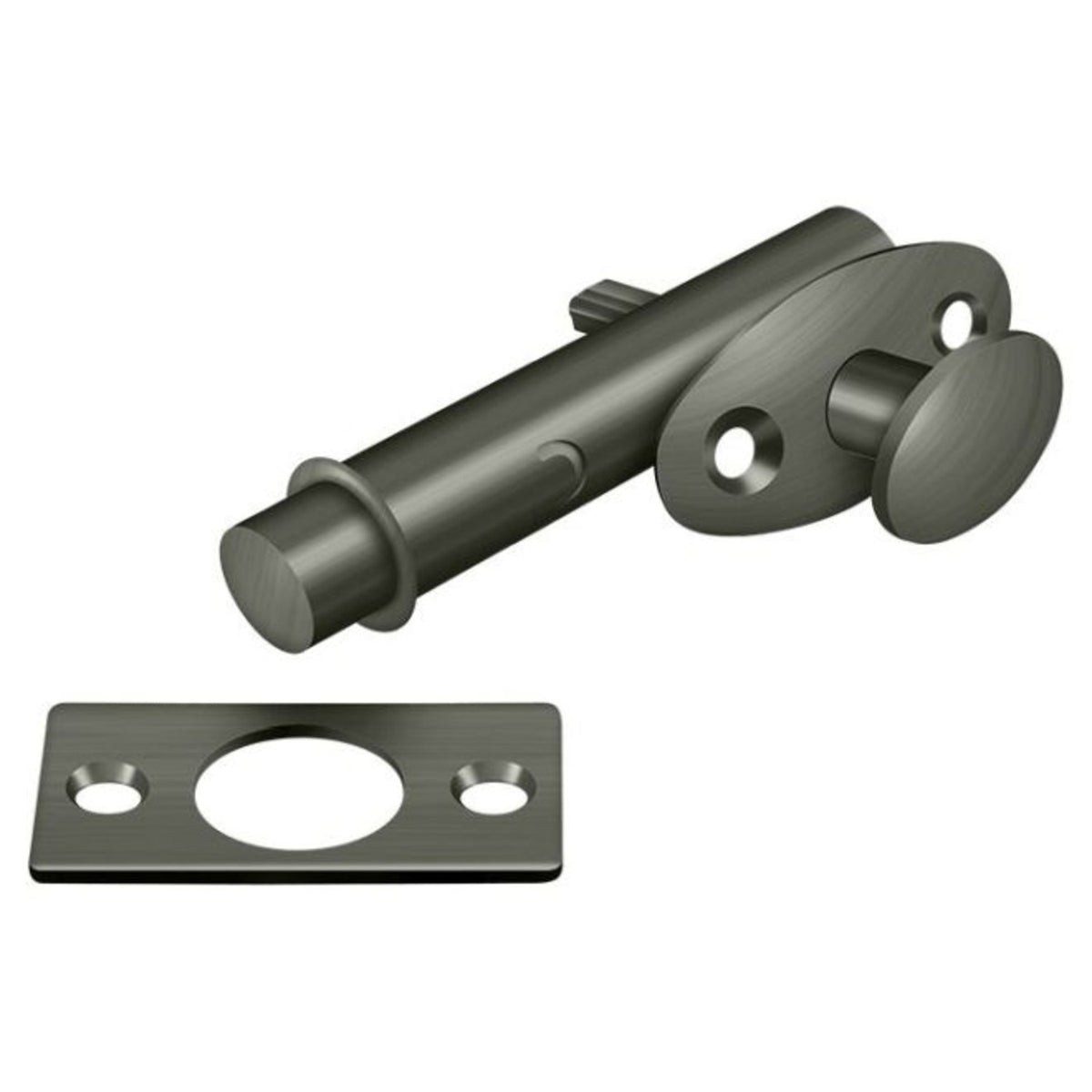 Deltana MB175U15A Mortise Bolt, Antique Nickel