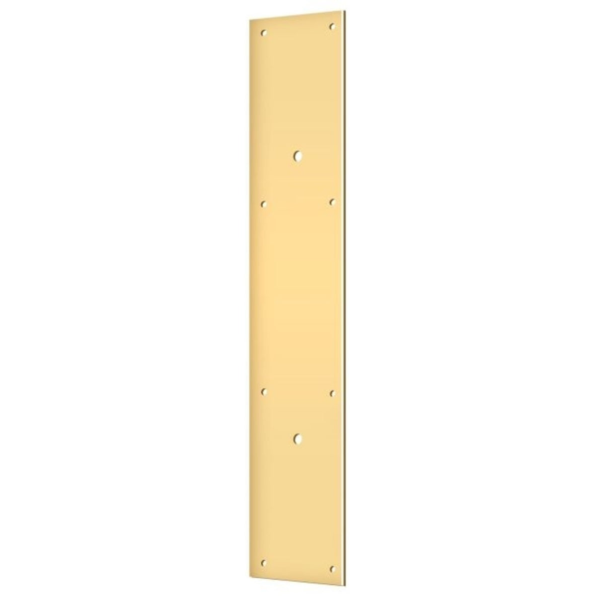Deltana PPH3520CR003 Push Plate For Door Pull, Lifetime Brass, 20"