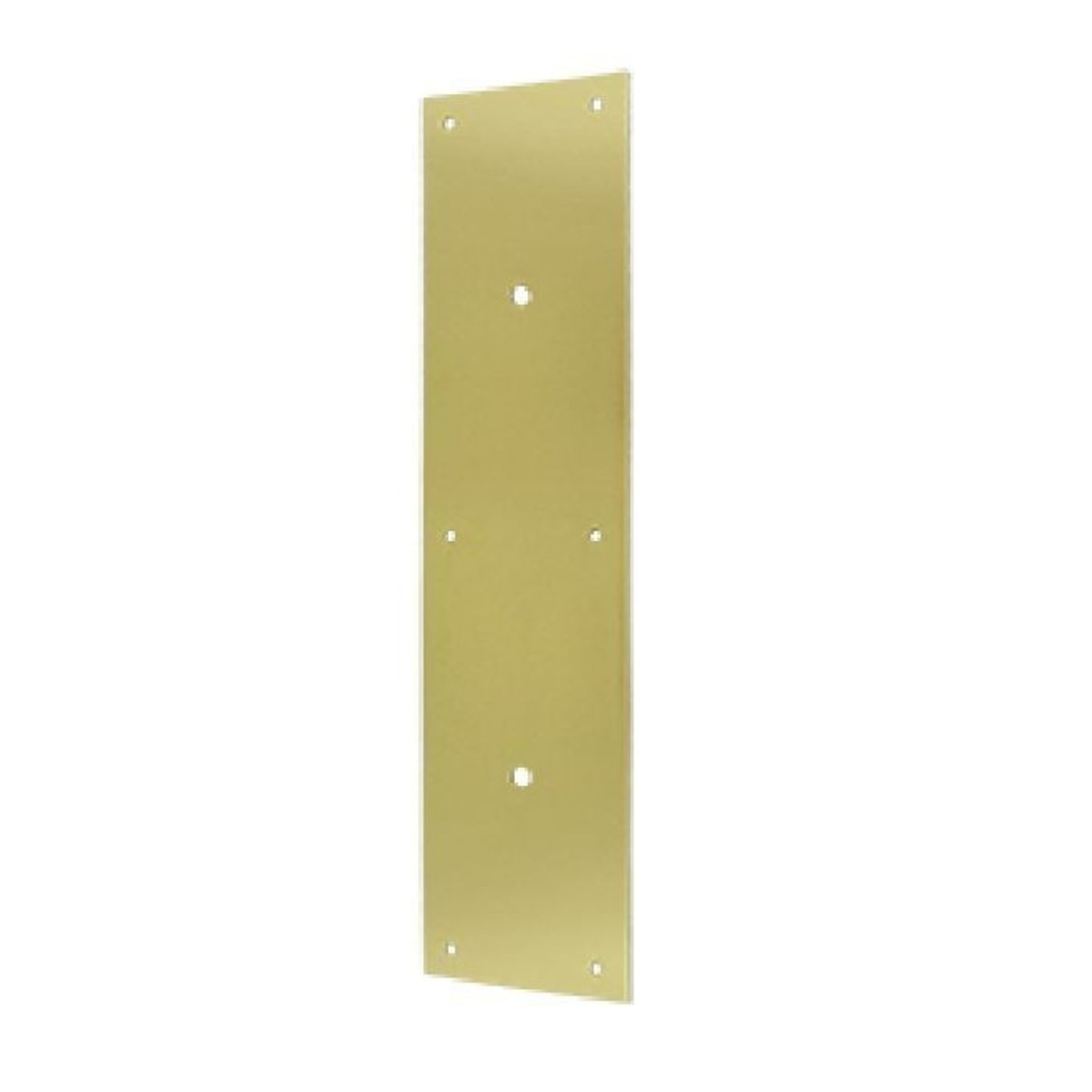 Deltana PPH3515U3 Push Plate For Door Pull, Bright Brass, 15"