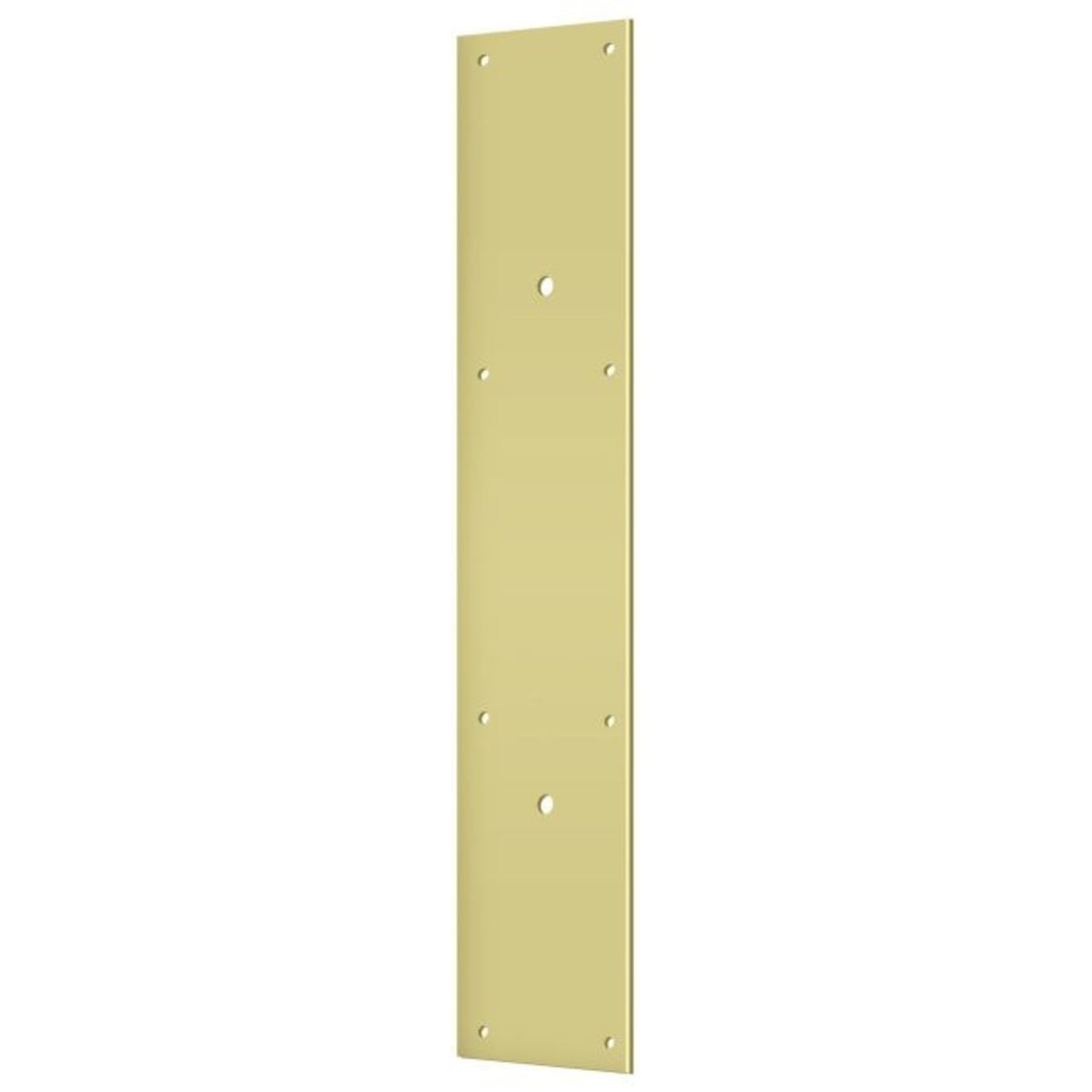 Deltana PPH3520U3 Push Plate For Door Pull, Bright Brass, 20"