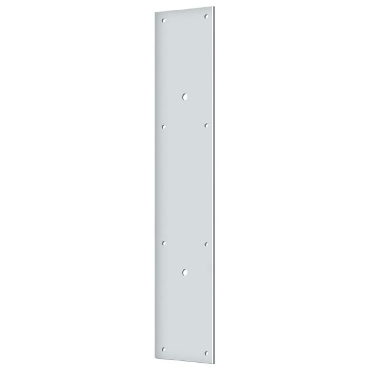 Deltana PPH3520U26 Push Plate For Door Pull, Bright Chrome, 20"