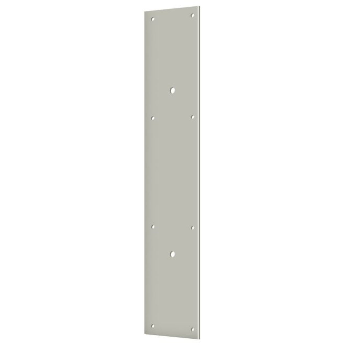 Deltana PPH3520U15 Push Plate For Door Pull, Satin Nickel, 20"