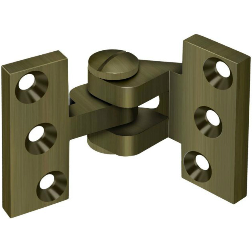 Deltana SBIH2510U5 Intermediate Hinge, Antique Brass