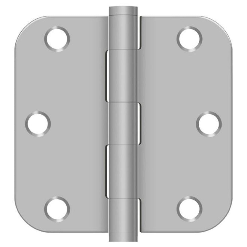 Deltana SS35R5U32D-R Full Mortise Door Hinge, Satin Stainless Steel, 3-1/2" x 5/8"