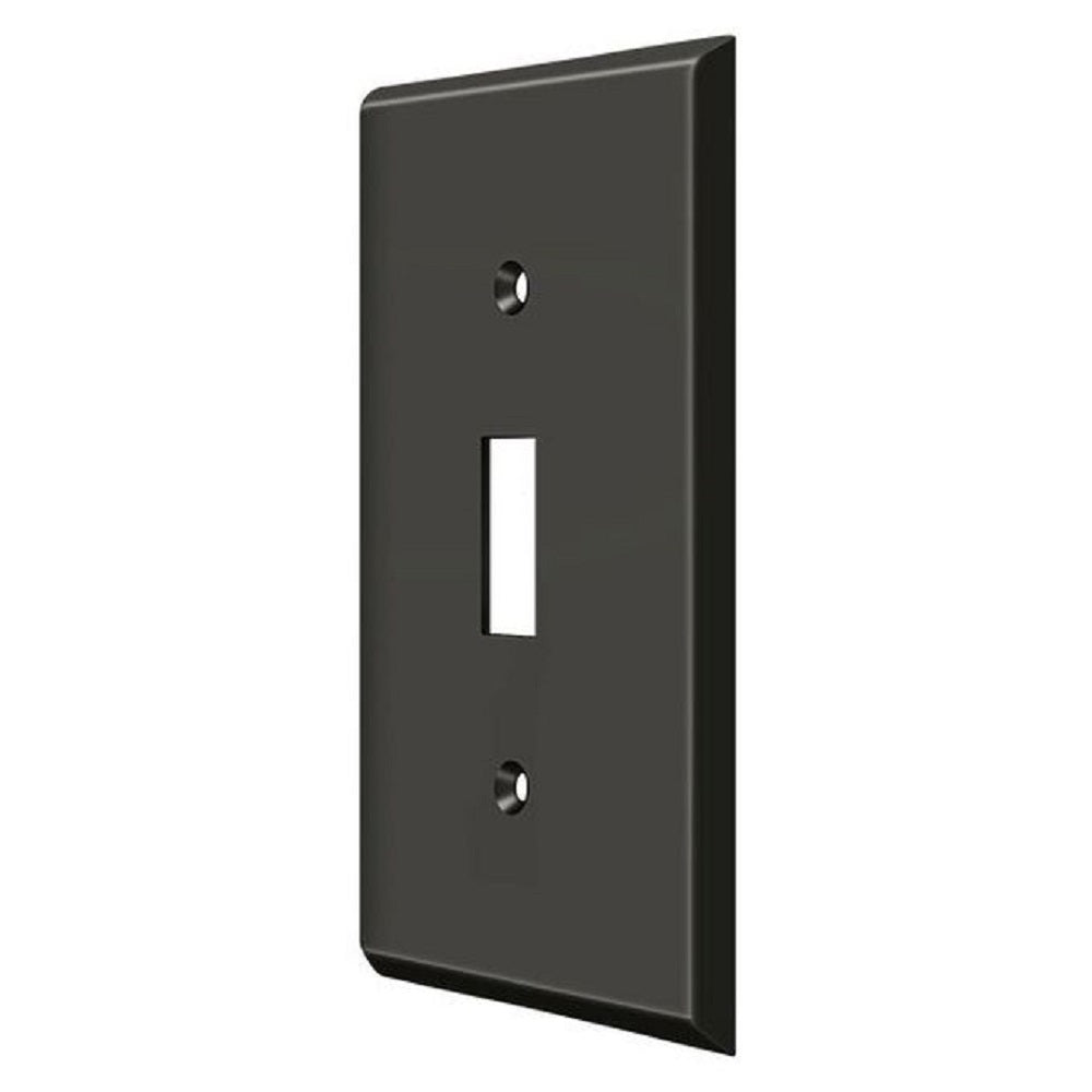Deltana SWP4751U10B Single Standard Switch Plate, Oil Rubbed Bronze