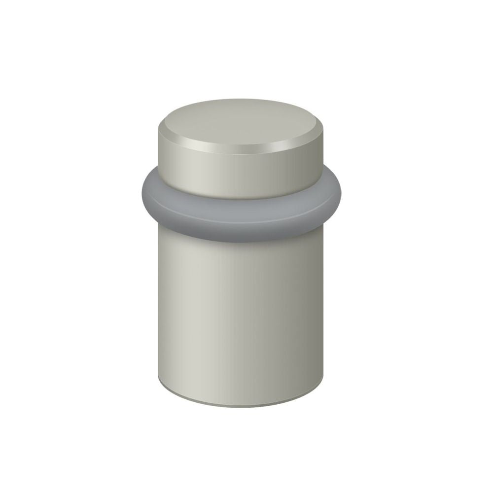 Deltana UFB5000U15 Round Universal Floor Bumper, 2", Brushed Nickel