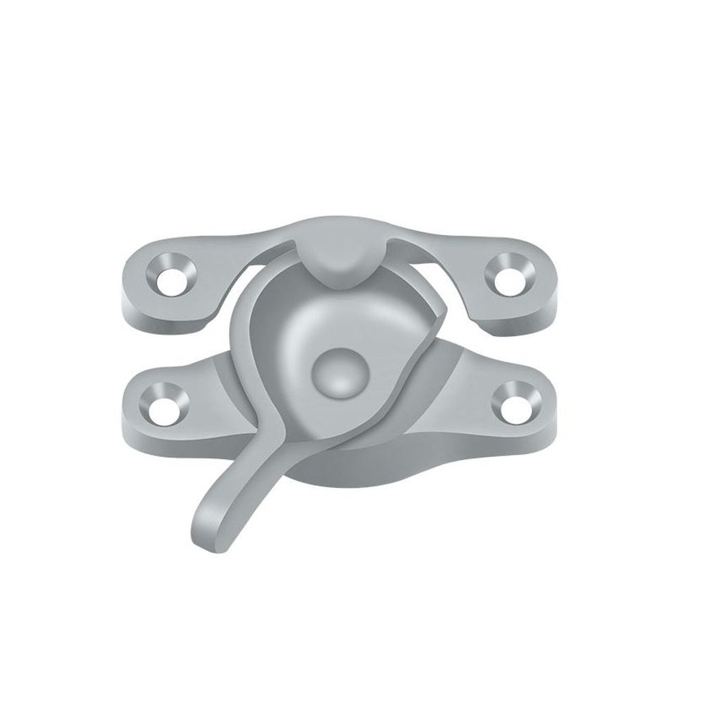 Deltana WL07U26D Window Sash Lock, 15/16" x 2-5/8", Brushed Chrome