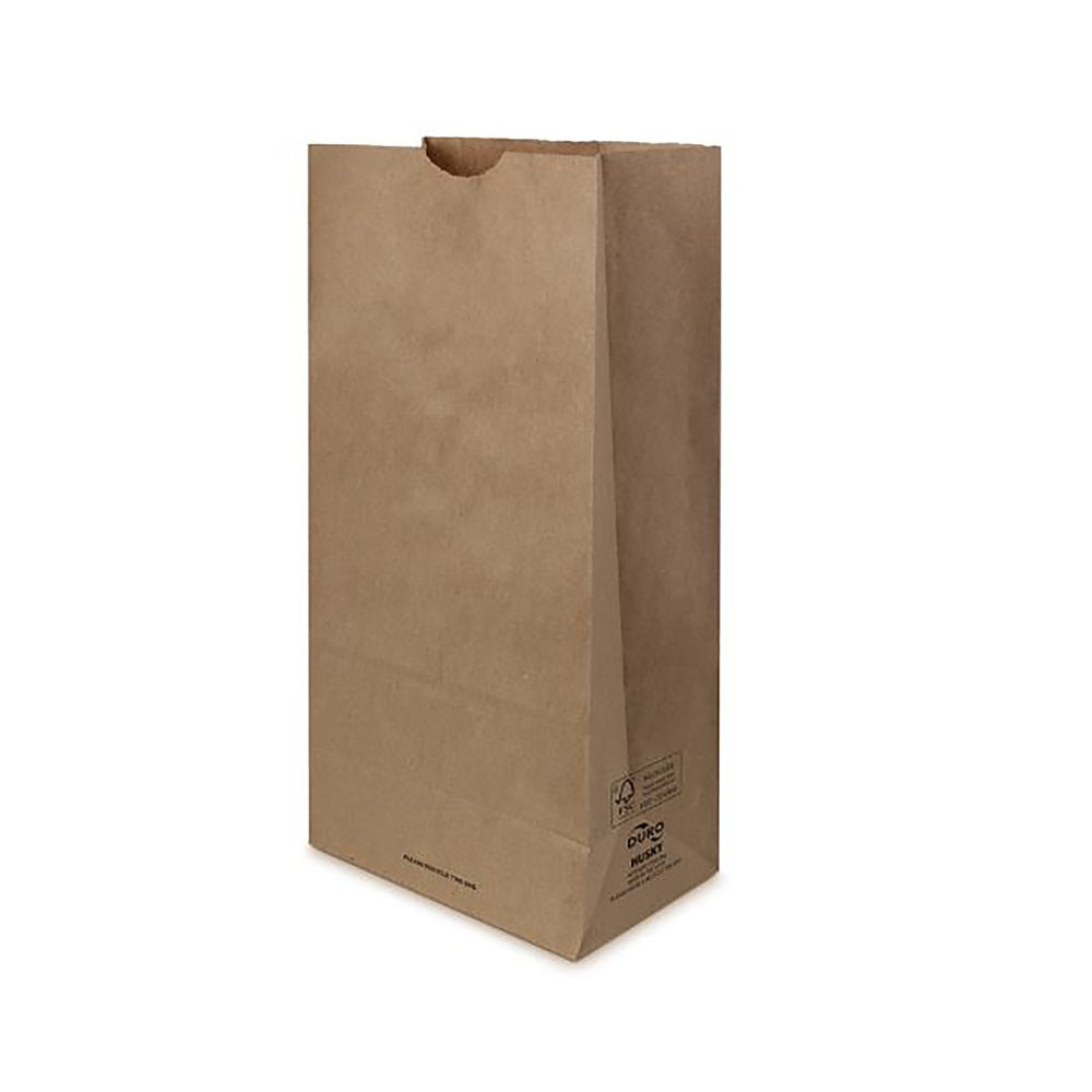 Duro 70210 Husky Dubl Life Paper Shopping Bag, Brown
