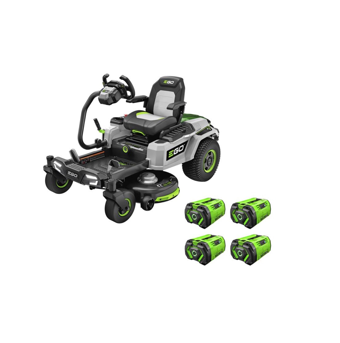 EGO ZT4205S Power+ Z6 e-Steer Zero Turn Riding Mower Kit, Steel