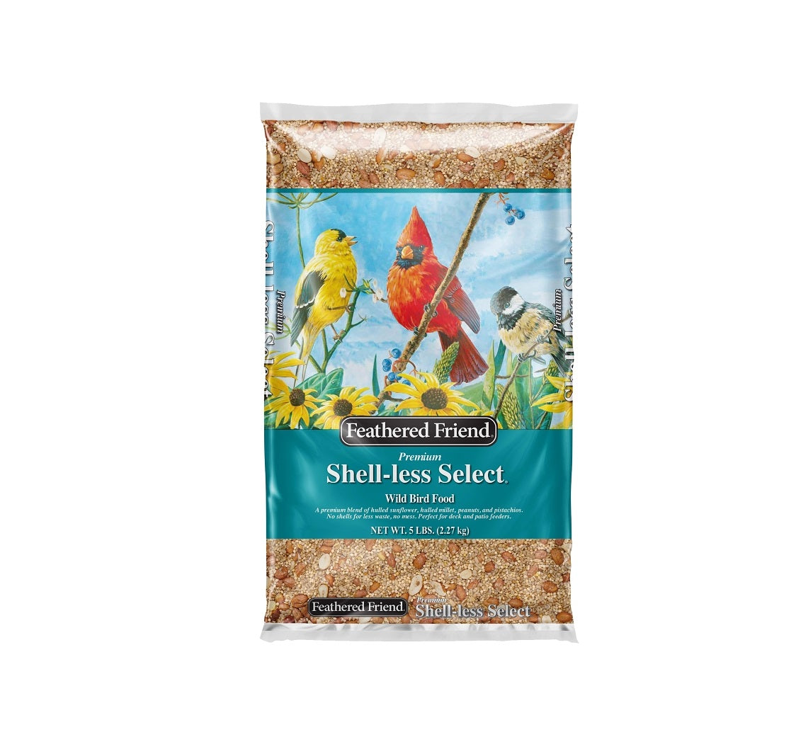 Feathered Friend 14397 Shell-Less Select Series Wild Bird Food, 5 Lb