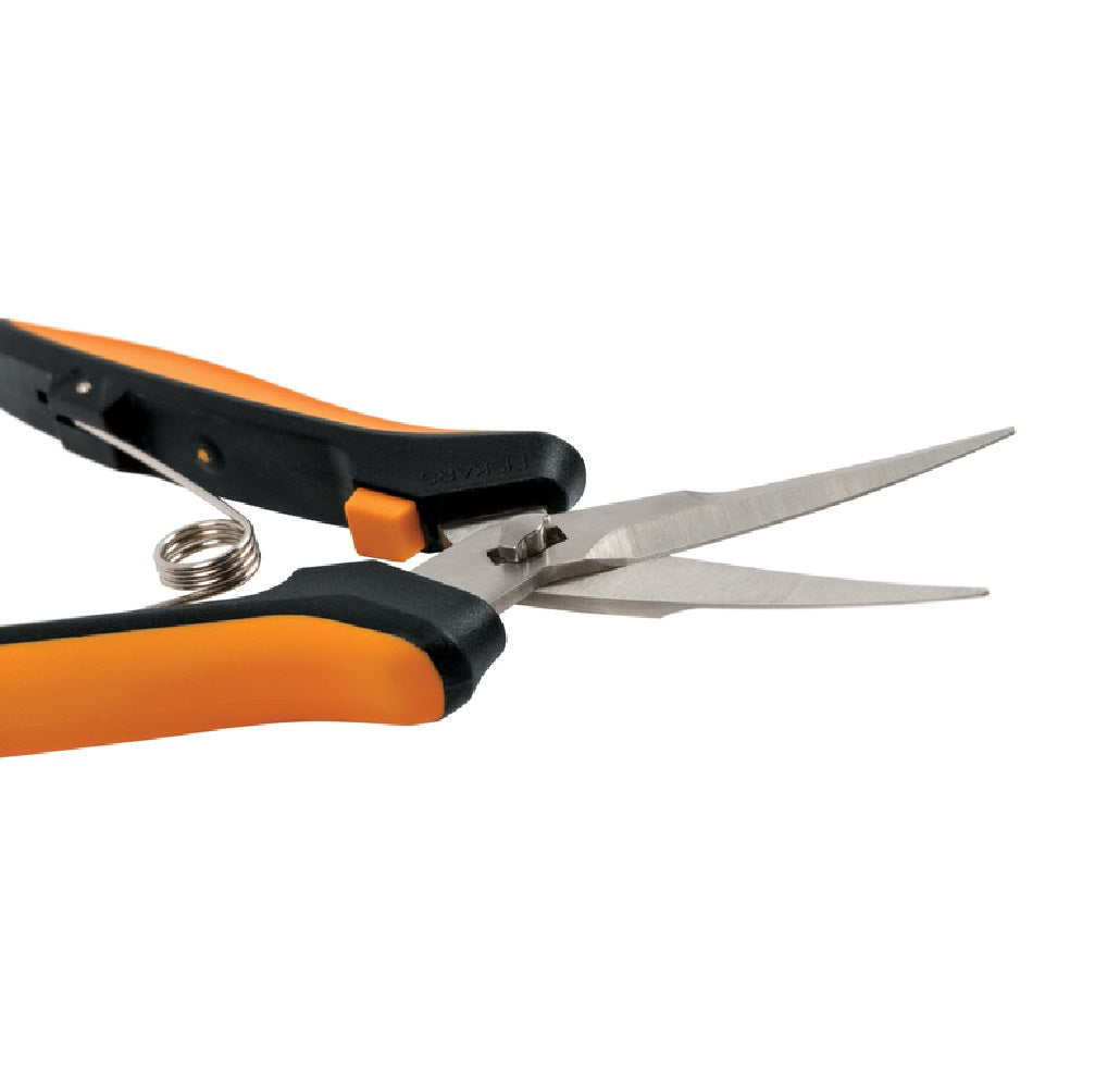 Fiskars 399250-1001 Curved Micro-Tip Snips, Stainless Steel