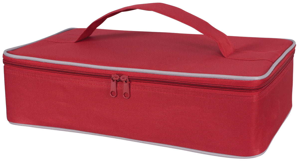 Harold Import 02985RD Insulated Casserole Carrier, Red