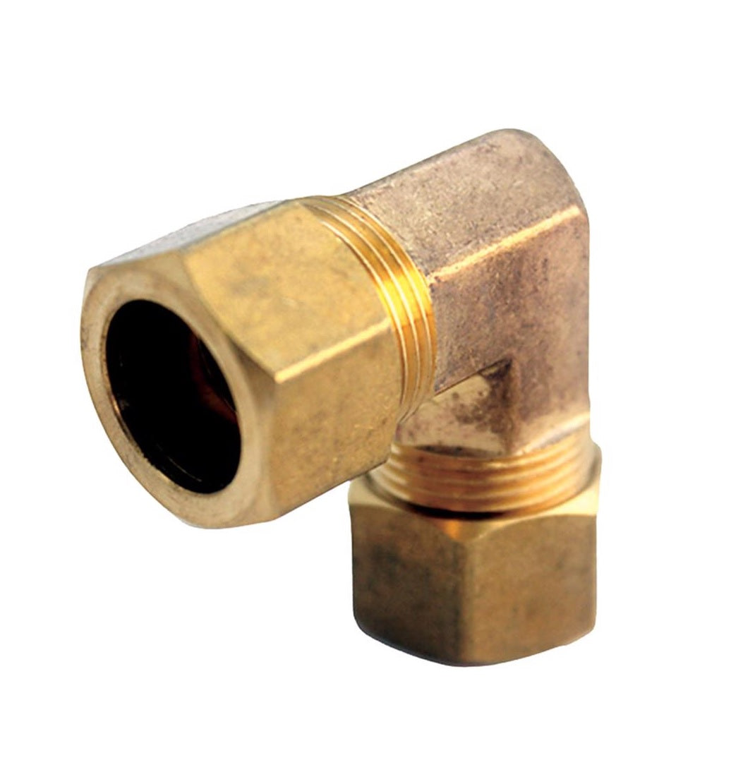 Homeplus+ 6JC121010711015 90 Degree Street Elbow, Brass