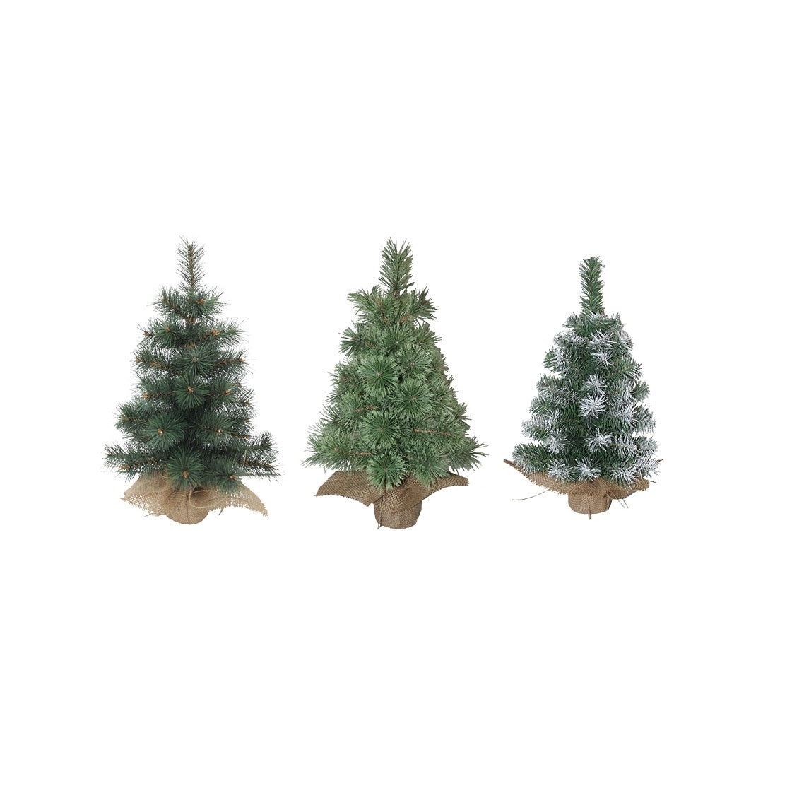 Hometown Holidays 27720 Burlap Tree, 20 Inch