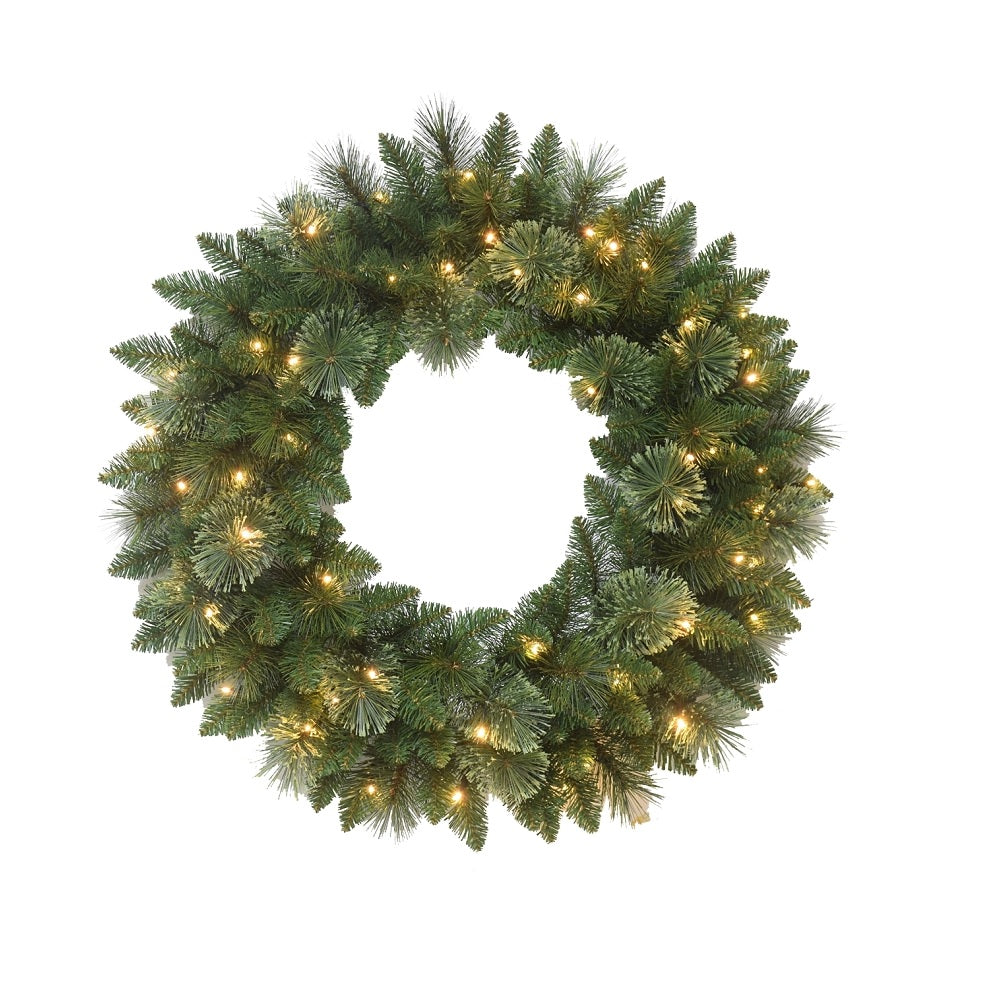 Hometown Holidays 29729 Lodgepole Wreath, Green