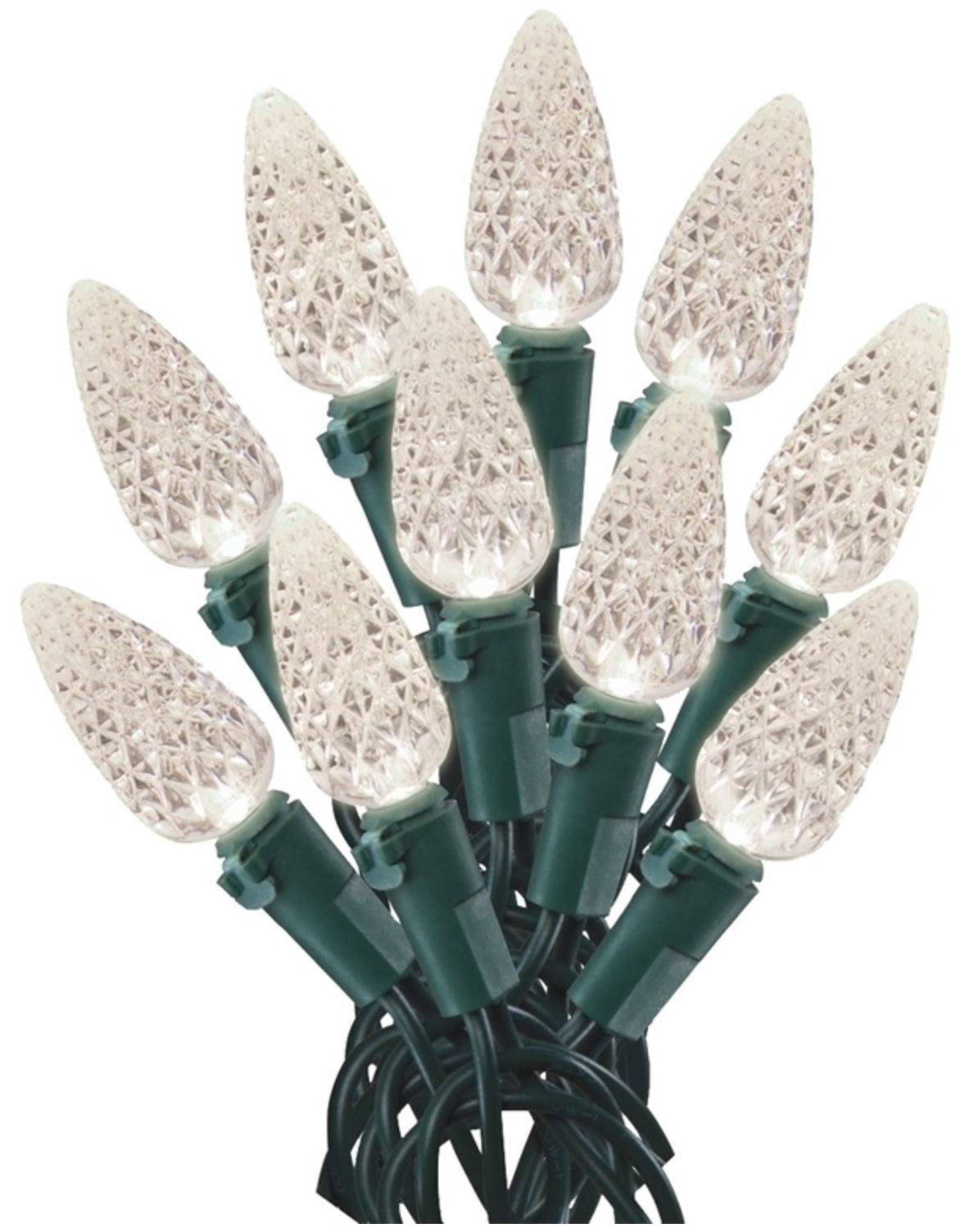 Hometown U15E265F C6 LED Christmas Light Set, 60 Lights