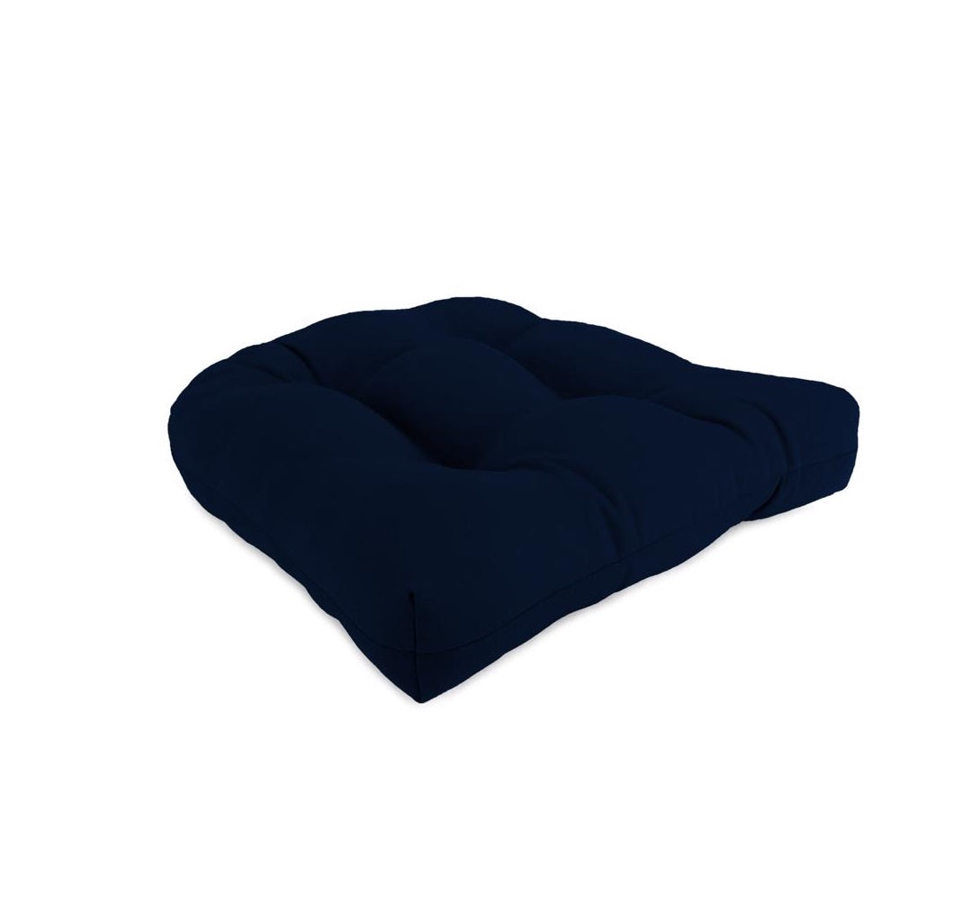 Jordan Manufacturing 9915-830Q Wicker Seat Cushion, Polyester